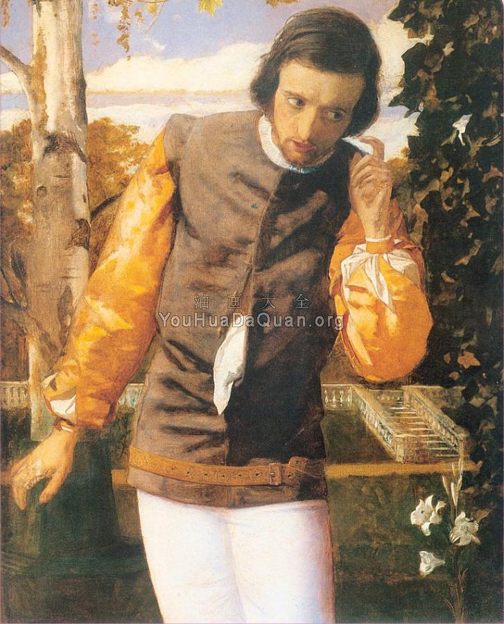 Benedick in the Arbor - 亚瑟·休斯